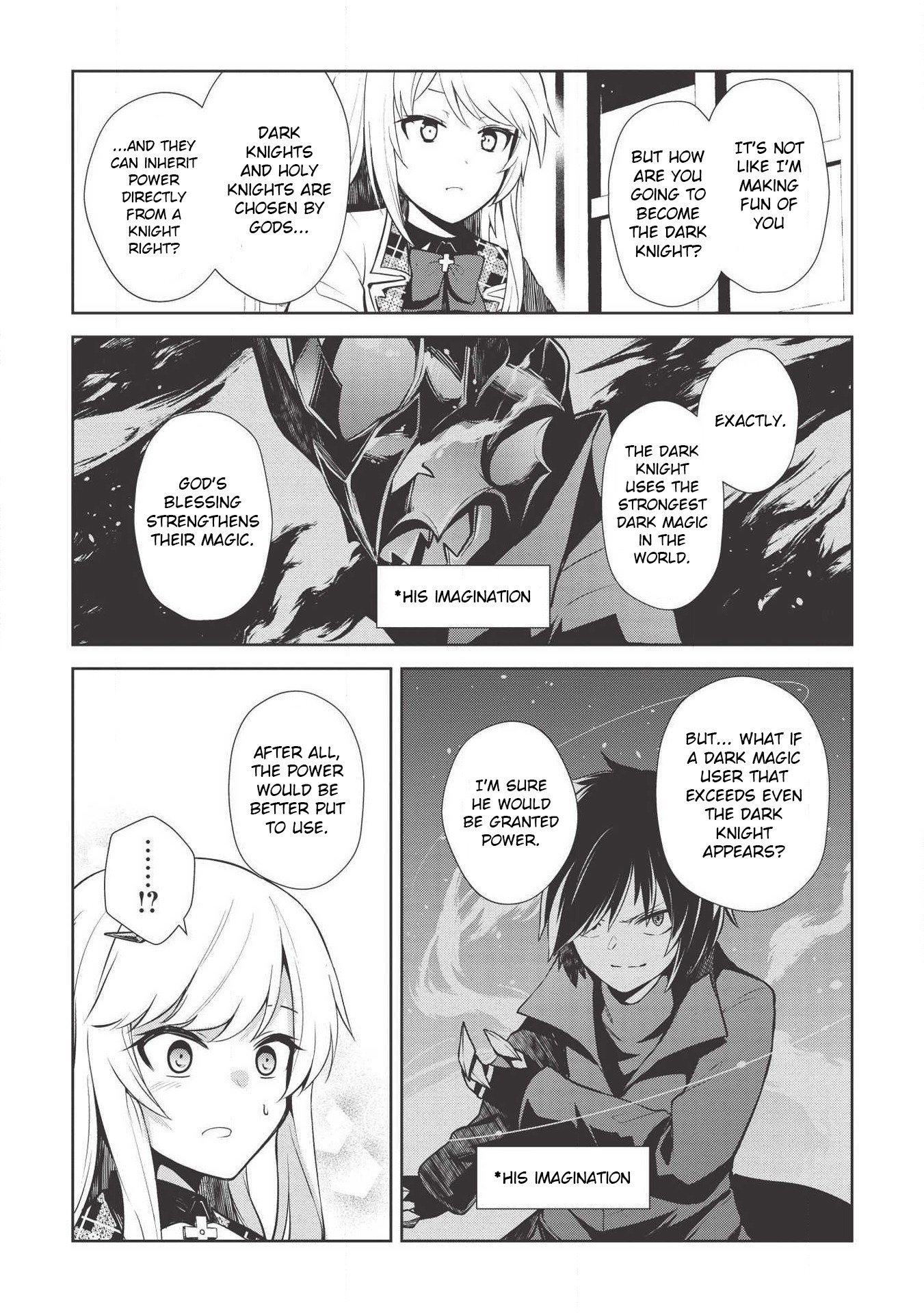 The holy knight's dark road Chapter 5 page 15 - Chapter 5