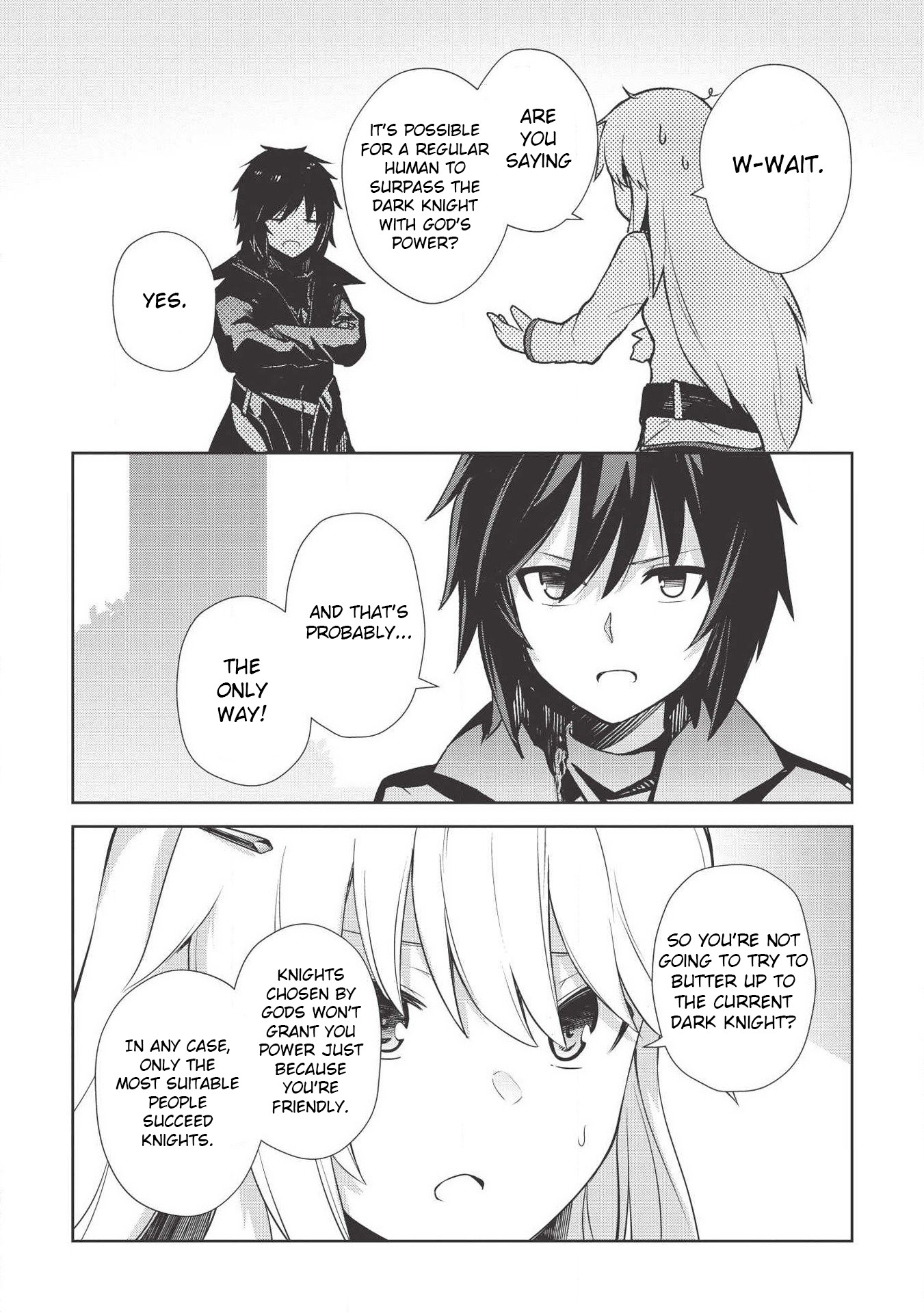 The holy knight's dark road Chapter 5 page 16 - Chapter 5