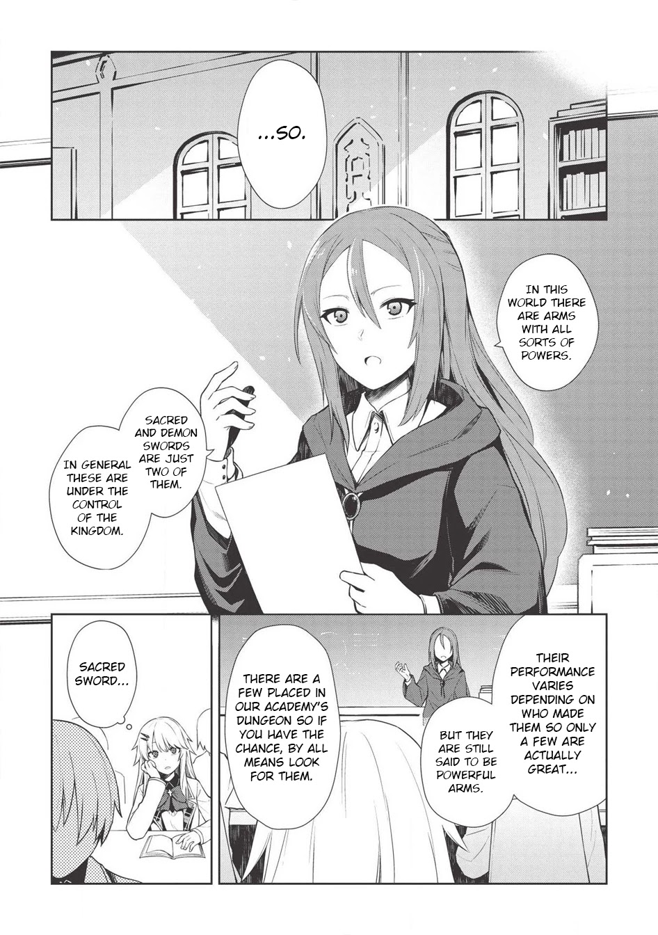 The holy knight's dark road Chapter 6 page 2 - Chapter 6