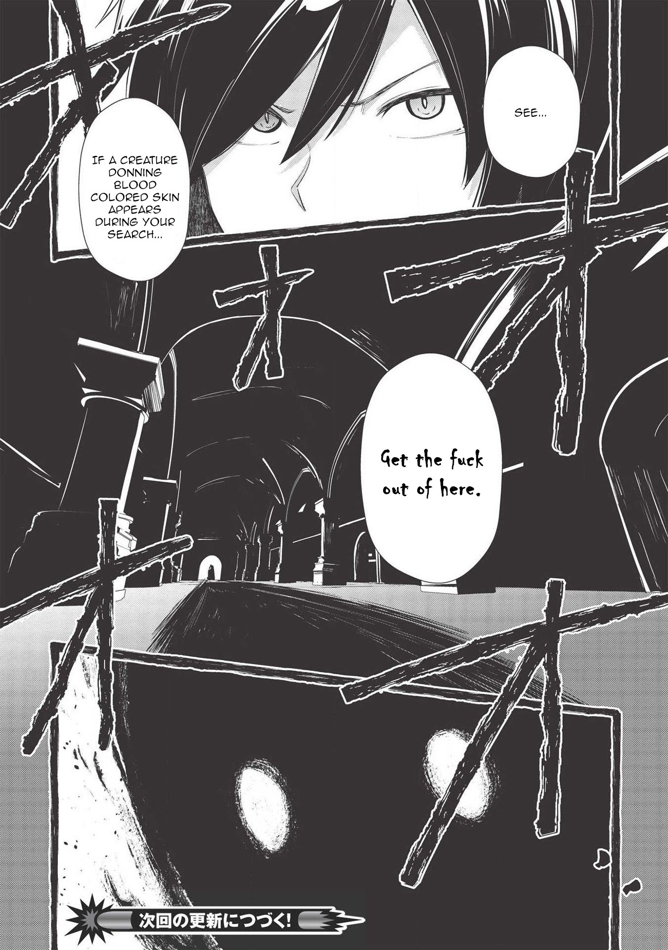 The holy knight's dark road Chapter 7 page 18 - Chapter 7