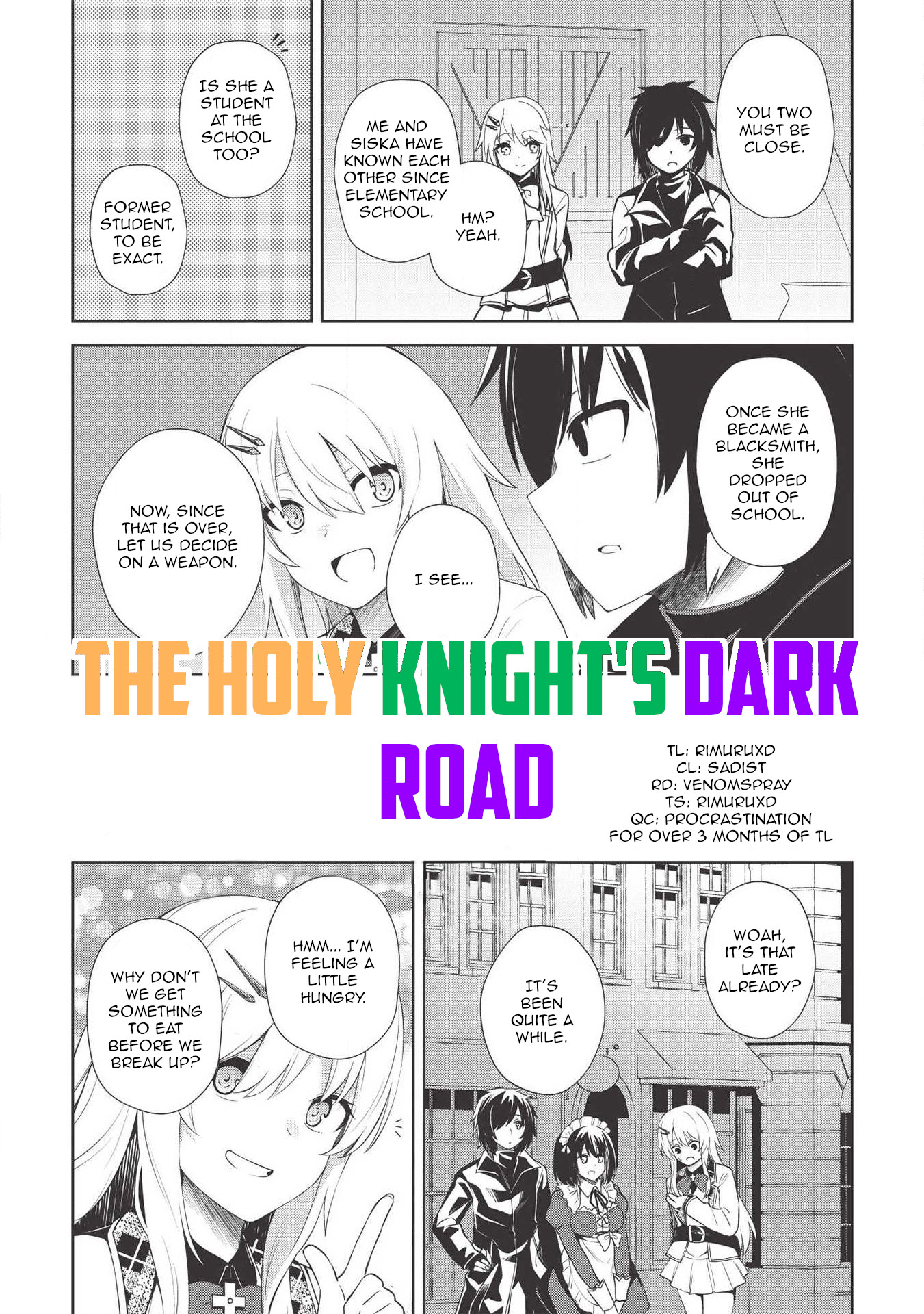 The holy knight's dark road Chapter 7 page 6 - Chapter 7