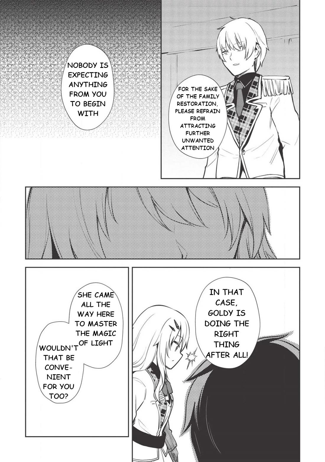 The holy knight's dark road Chapter 9 page 5 - Chapter 9
