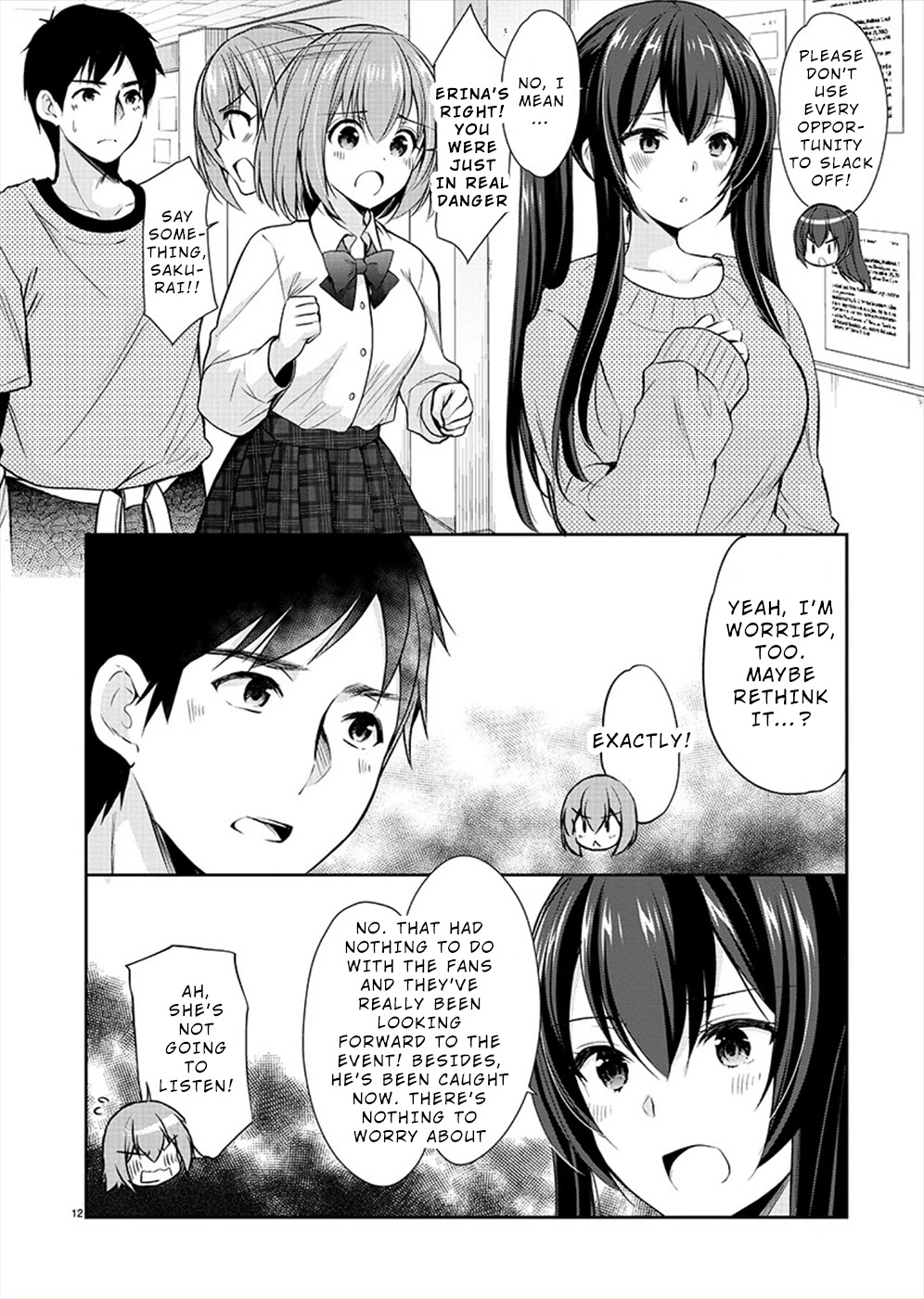 The Honor Student's Secret Job Chapter 26 page 11 - Chapter 26: Short Hair