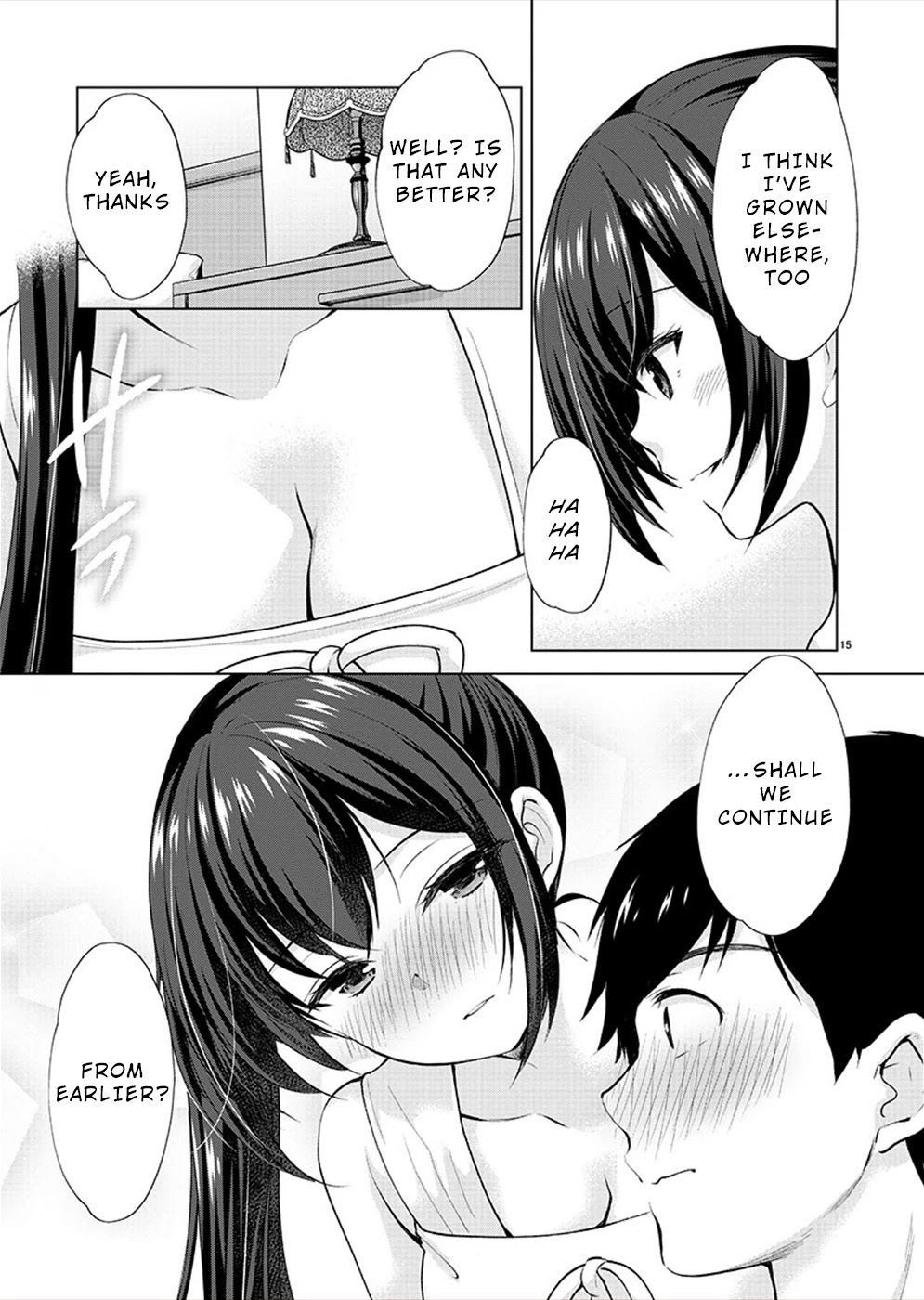 The Honor Student's Secret Job Chapter 32 page 15 - Chapter 32: You're Sure?