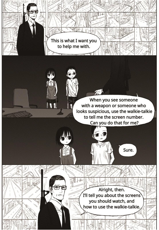 The Horizon Chapter 6 page 42 - Chapter 6: The Man in a Suit: Part 1