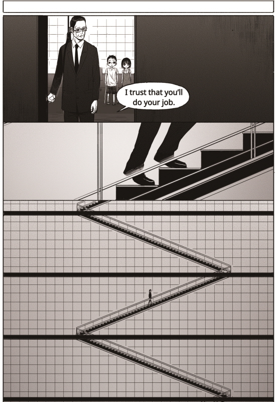 The Horizon Chapter 6 page 43 - Chapter 6: The Man in a Suit: Part 1