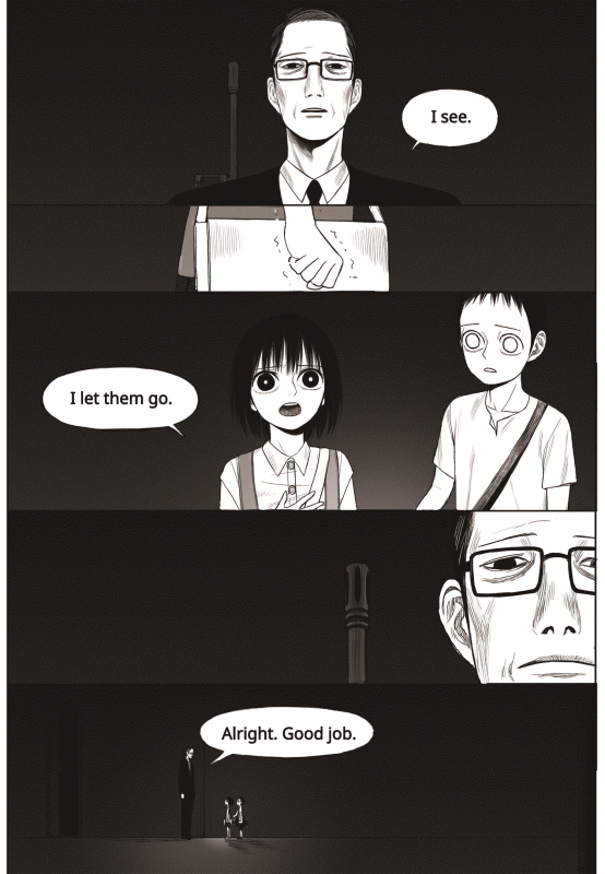 The Horizon Chapter 9 page 34 - Chapter 9: The Man in a Suit: Part 4