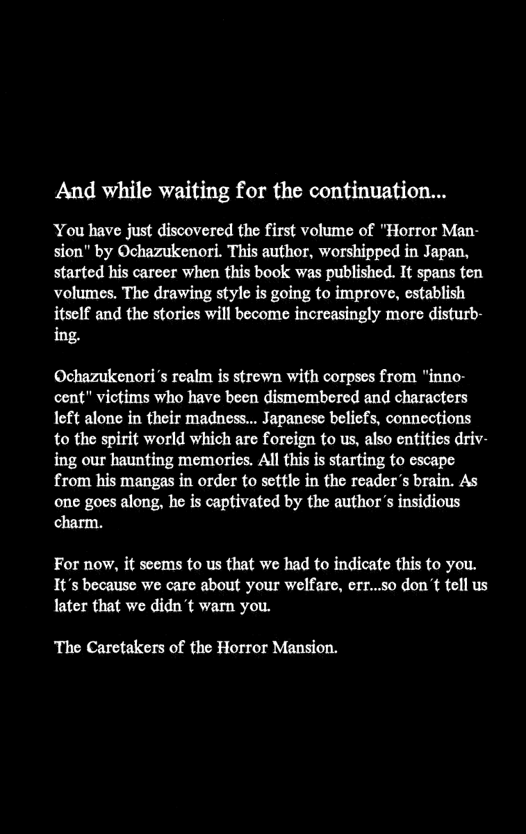 The Horror Mansion Chapter 6.3 page 6 - Chapter 6.3: Cursed Water 2