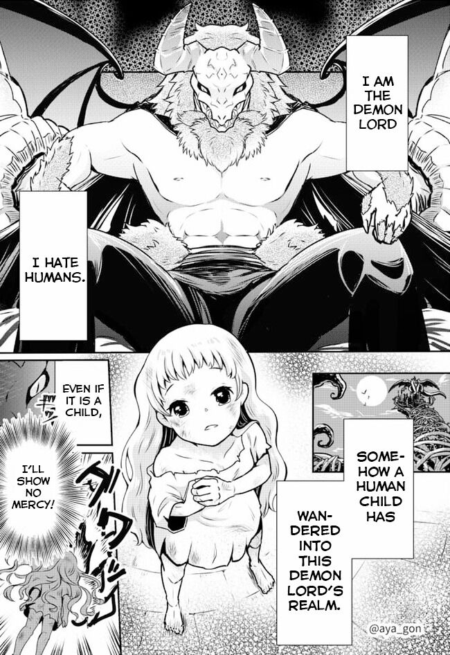 The Human-Hating Demon Lord Has No Mercy for Little Girls Chapter 1 page 1 - Chapter 1