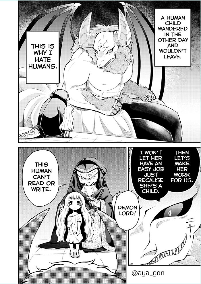 The Human-Hating Demon Lord Has No Mercy for Little Girls Chapter 2 page 1 - Chapter 2
