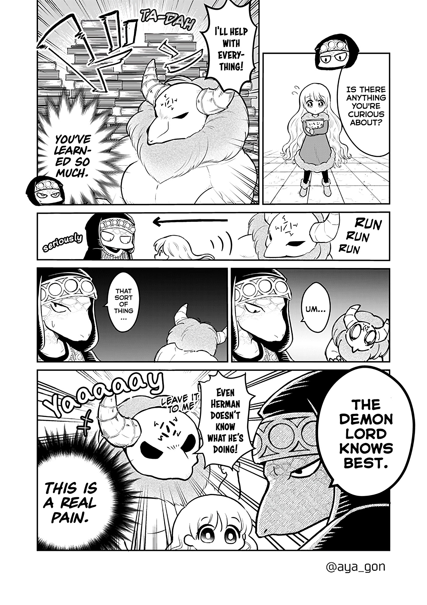 The Human-Hating Demon Lord Has No Mercy for Little Girls Chapter 25 page 4 - Chapter 25
