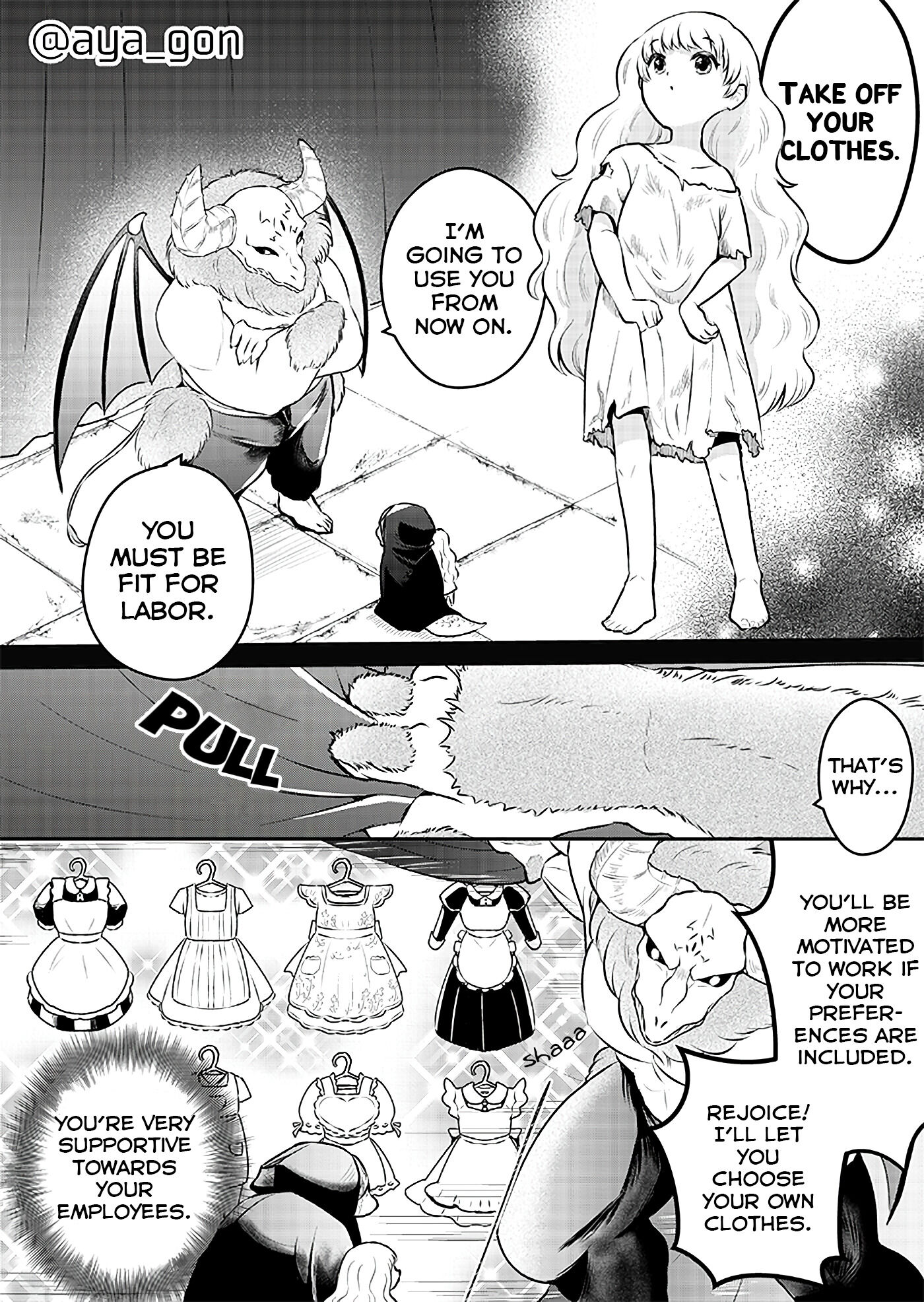 The Human-Hating Demon Lord Has No Mercy for Little Girls Chapter 5 page 1 - Chapter 5