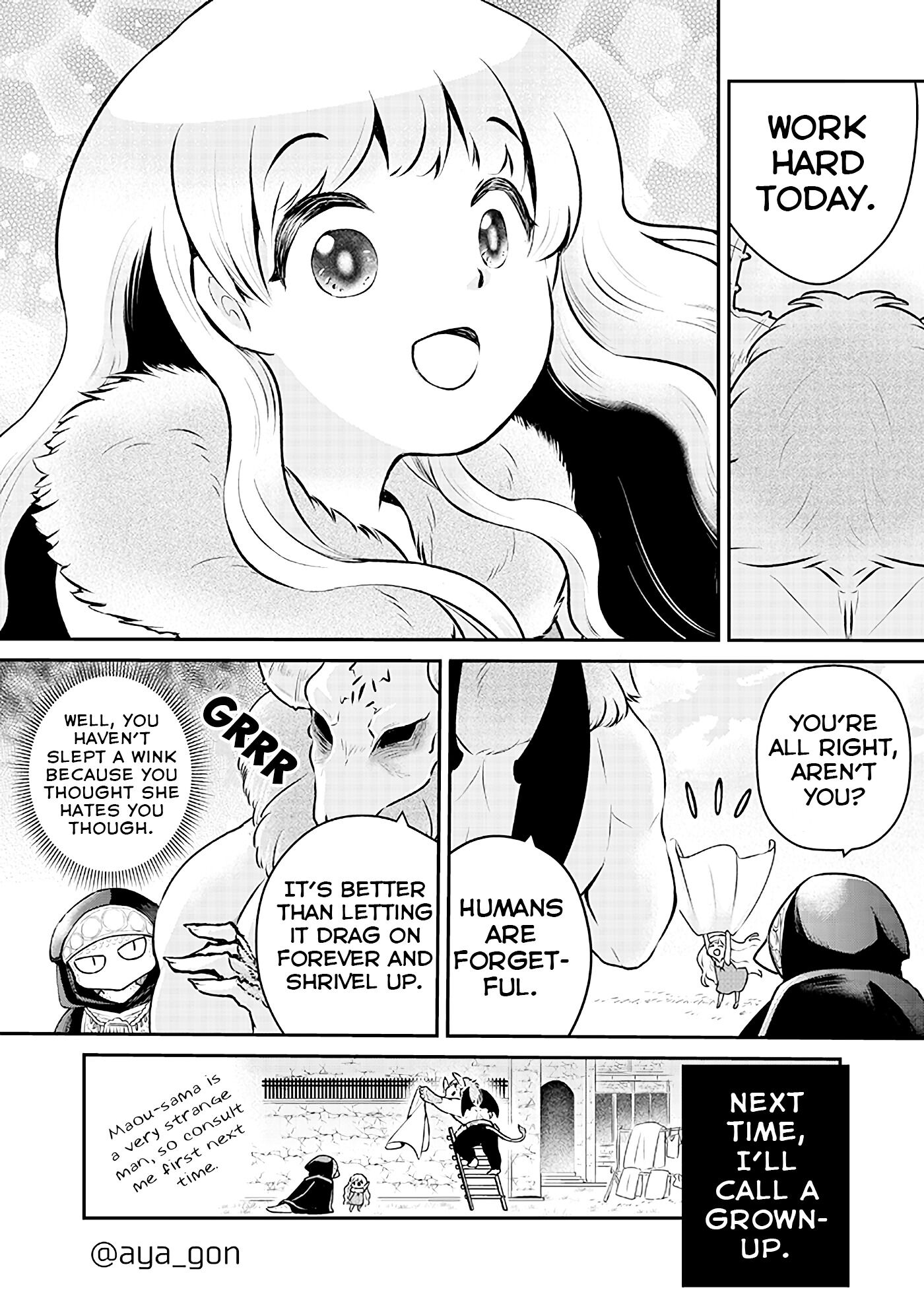 The Human-Hating Demon Lord Has No Mercy for Little Girls Chapter 7 page 4 - Chapter 7