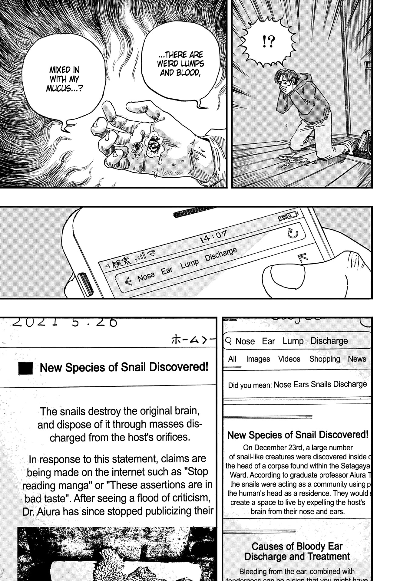 The Hundred Ghost Stories That Led to My Death Chapter 10 page 7 - Chapter 10: Snails