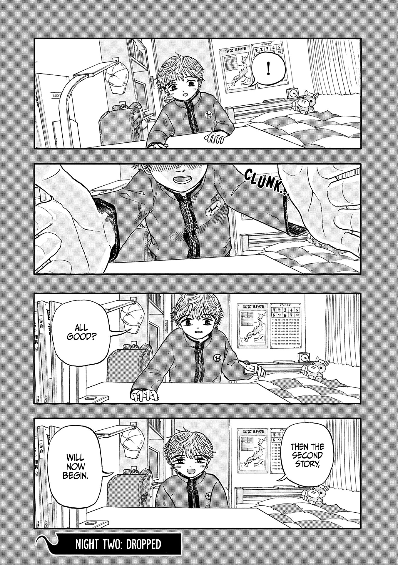 The Hundred Ghost Stories That Led to My Death Chapter 2 page 1 - Chapter 2: Dropped
