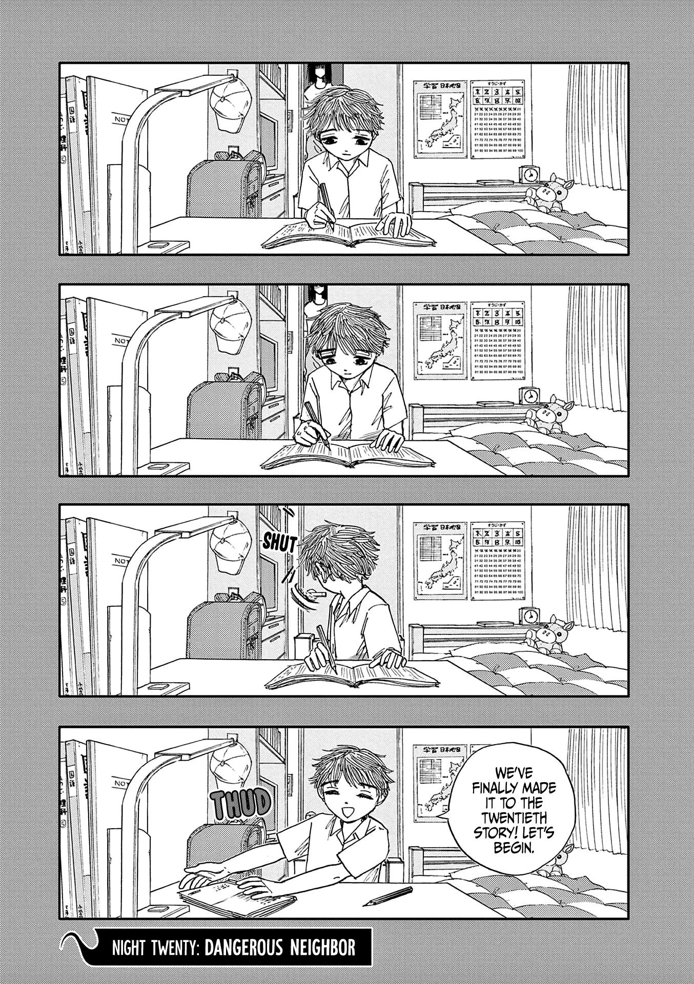 The Hundred Ghost Stories That Led to My Death Chapter 20 page 1 - Chapter 20: Dangerous Neighbor
