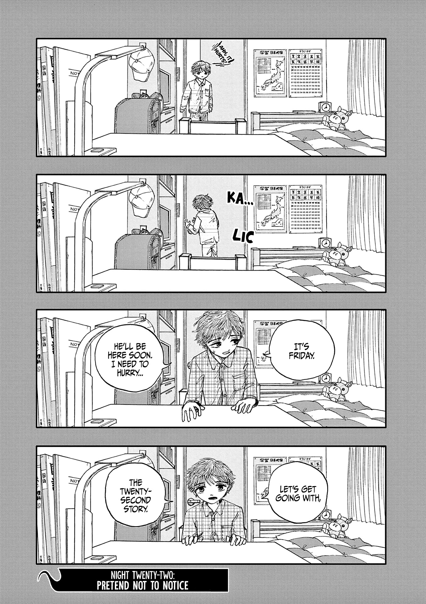 The Hundred Ghost Stories That Led to My Death Chapter 22 page 1 - Chapter 22: Pretend Not to Notice