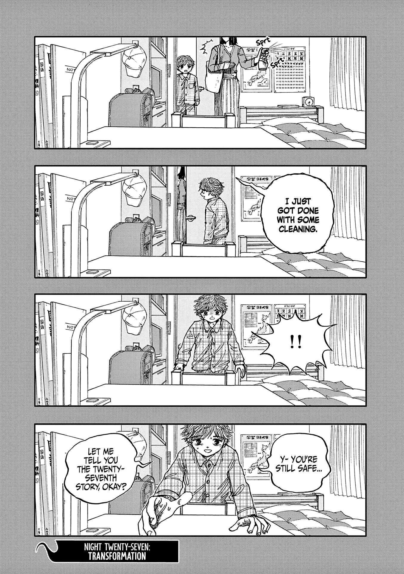 The Hundred Ghost Stories That Led to My Death Chapter 27 page 1 - Chapter 27: Transformation
