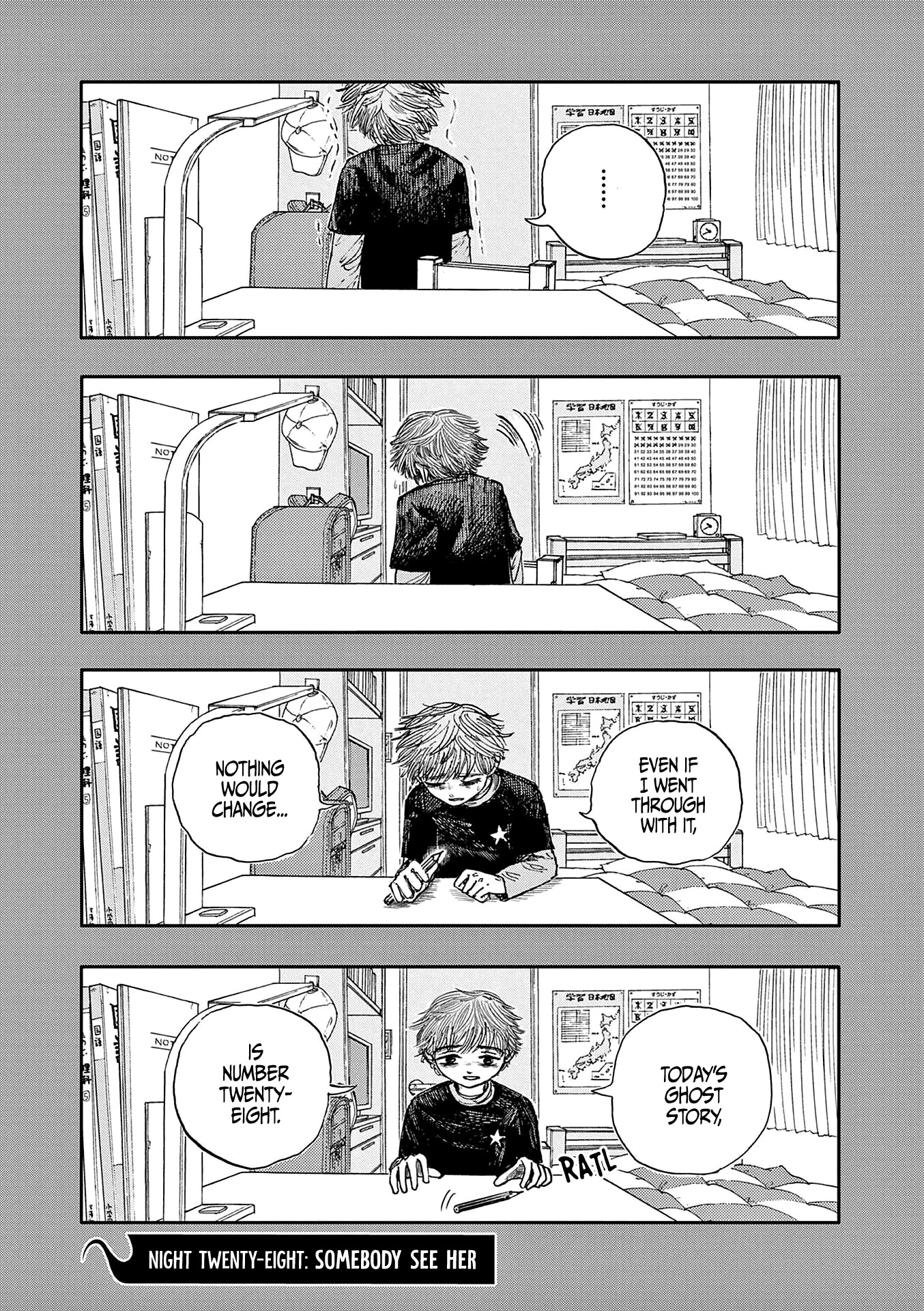 The Hundred Ghost Stories That Led to My Death Chapter 28 page 1 - Chapter 28: Somebody See Her