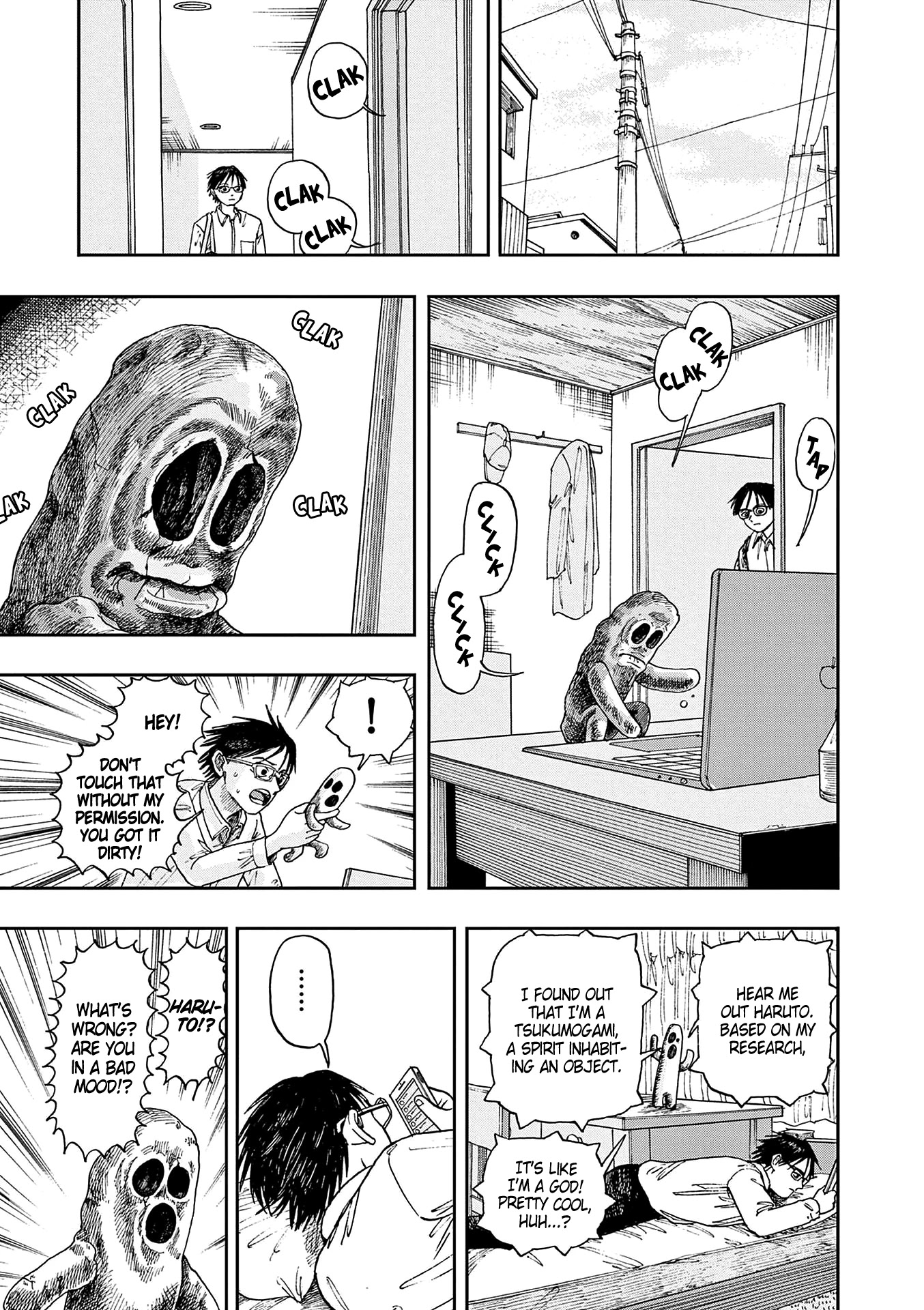 The Hundred Ghost Stories That Led to My Death Chapter 3 page 5 - Chapter 3: Clayman