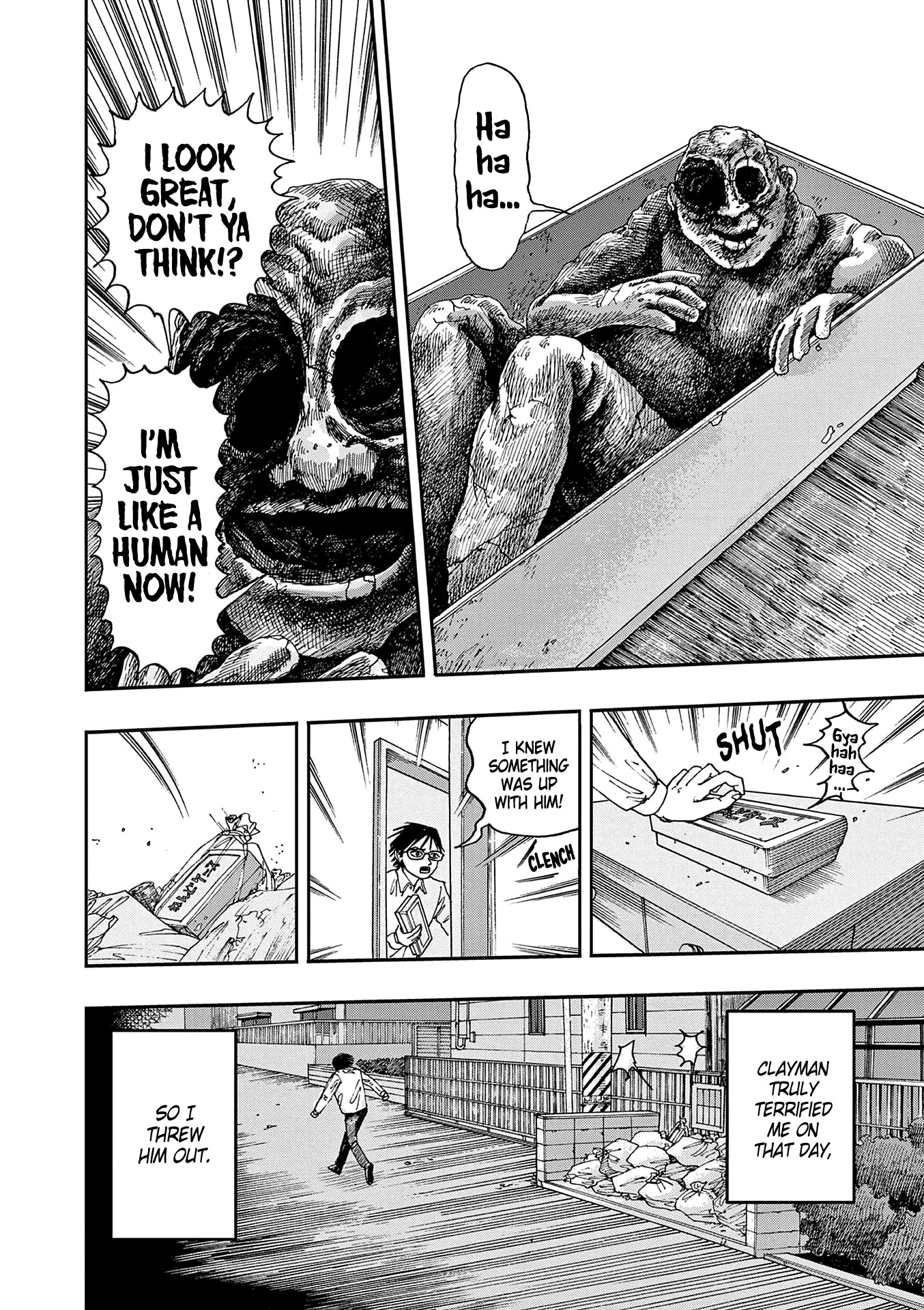 The Hundred Ghost Stories That Led to My Death Chapter 3 page 8 - Chapter 3: Clayman