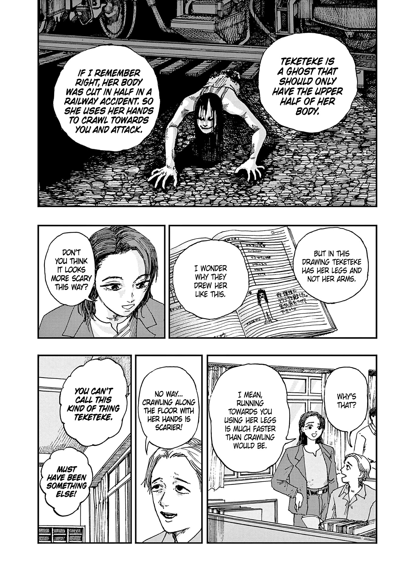 The Hundred Ghost Stories That Led to My Death Chapter 30 page 4 - Chapter 30: Teketeke