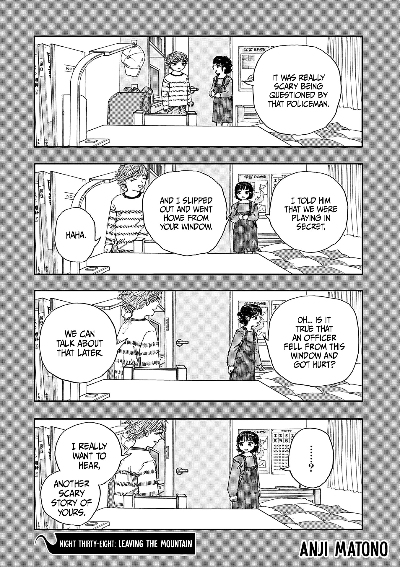 The Hundred Ghost Stories That Led to My Death Chapter 38 page 1 - Chapter 38: Leaving the Mountain