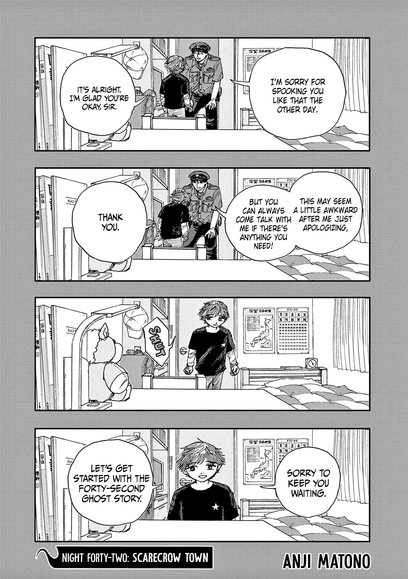 The Hundred Ghost Stories That Led to My Death Chapter 42 page 1 - Chapter 42: Scarecrow Town