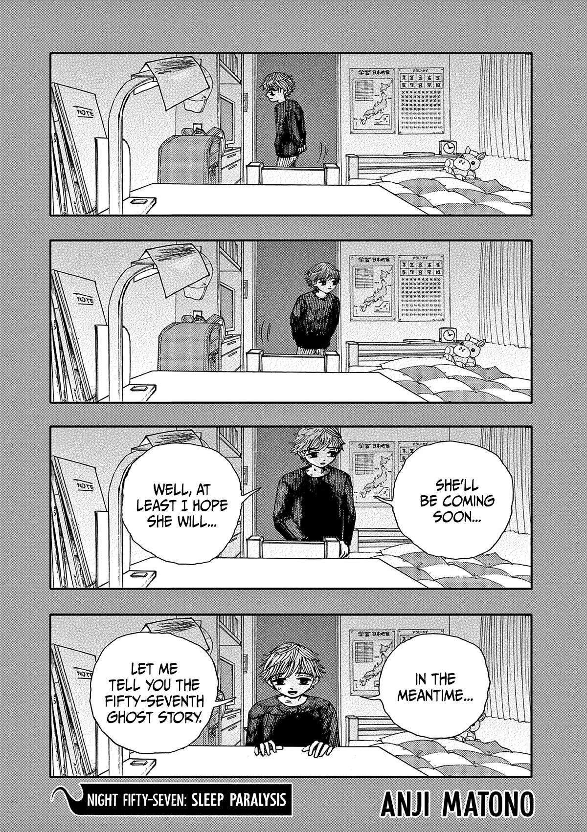 The Hundred Ghost Stories That Led to My Death Chapter 57 page 1 - Chapter 57: Sleep Paralysis