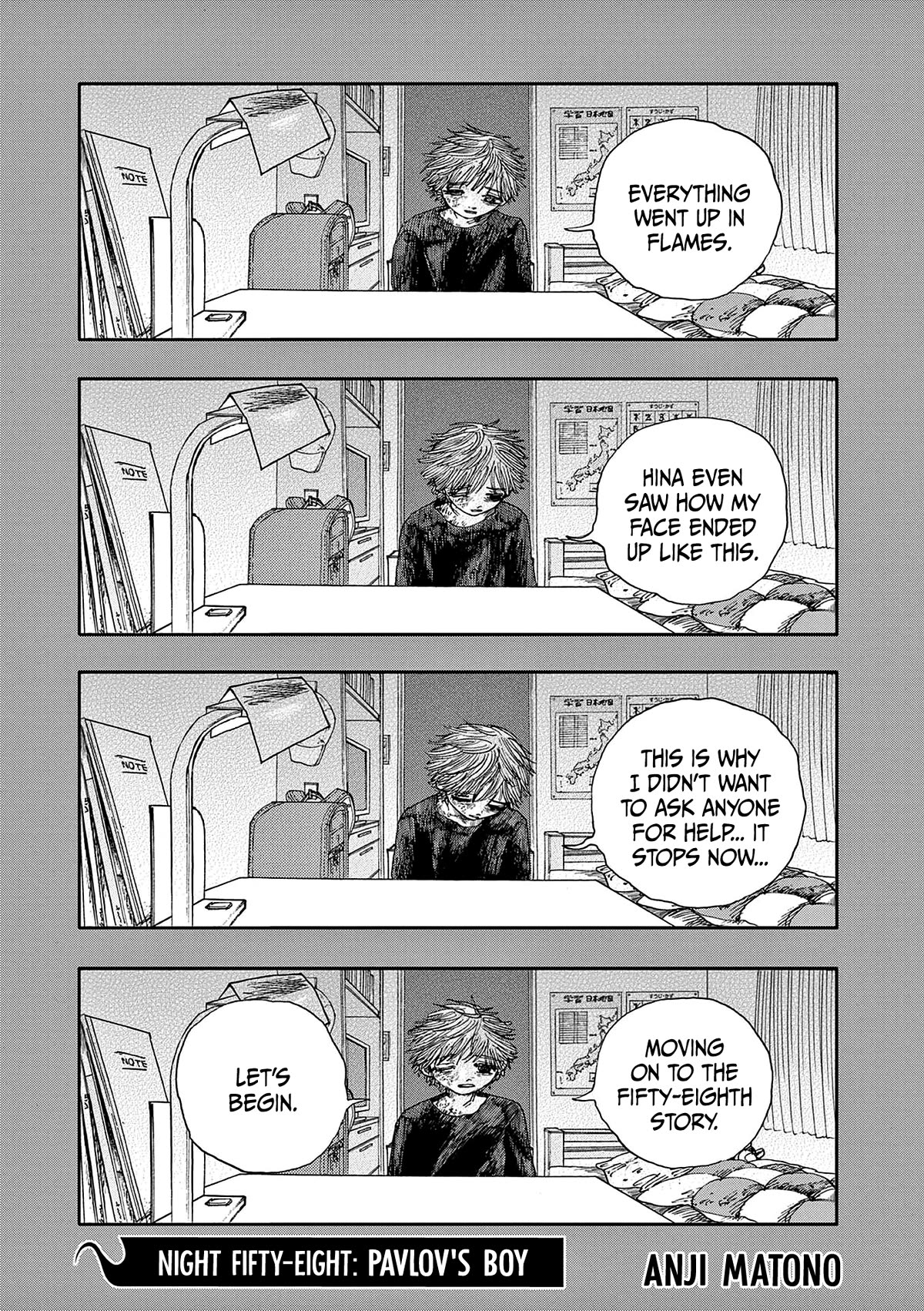 The Hundred Ghost Stories That Led to My Death Chapter 58 page 1 - Chapter 58: Pavlov's Boy