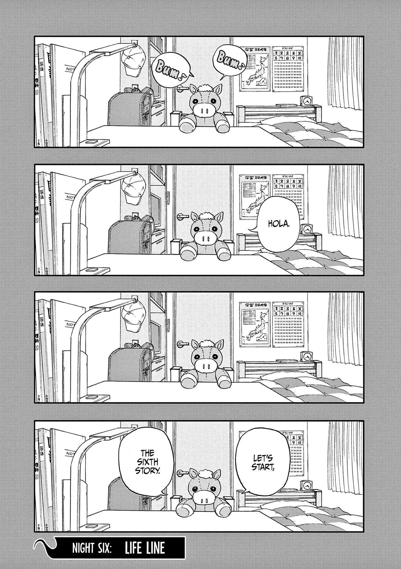 The Hundred Ghost Stories That Led to My Death Chapter 6 page 1 - Chapter 6: Life Line