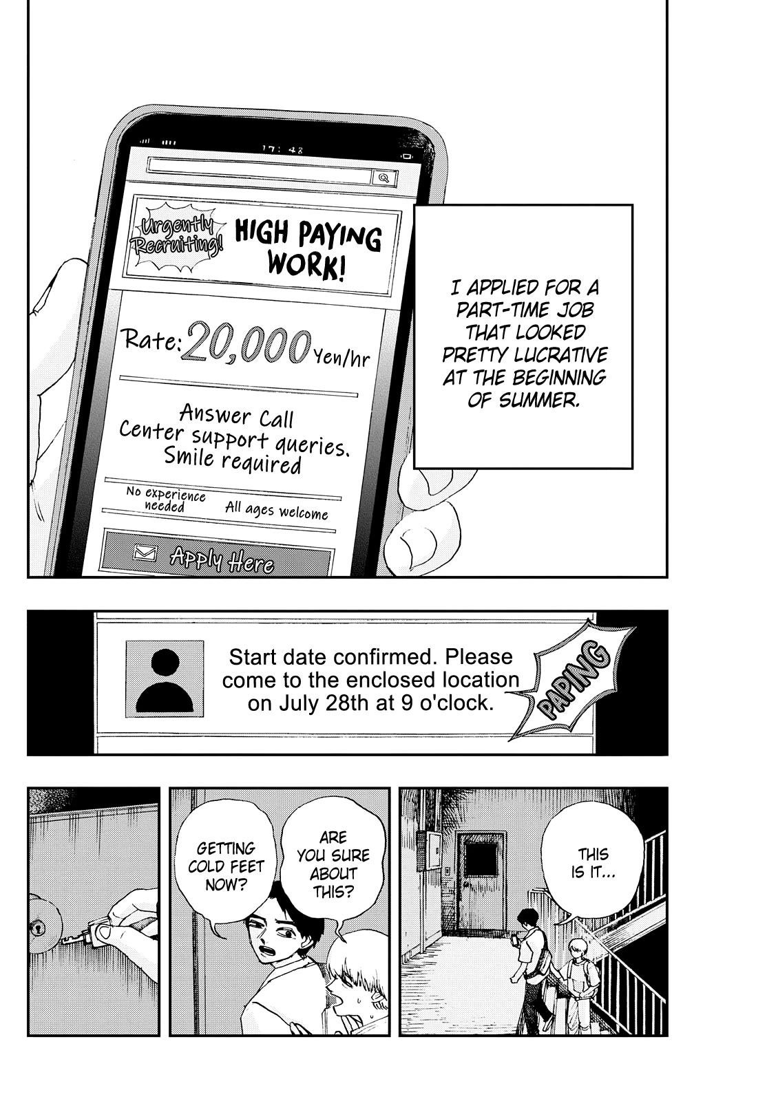 The Hundred Ghost Stories That Led to My Death Chapter 64 page 2 - Chapter 64: Part-Time Job