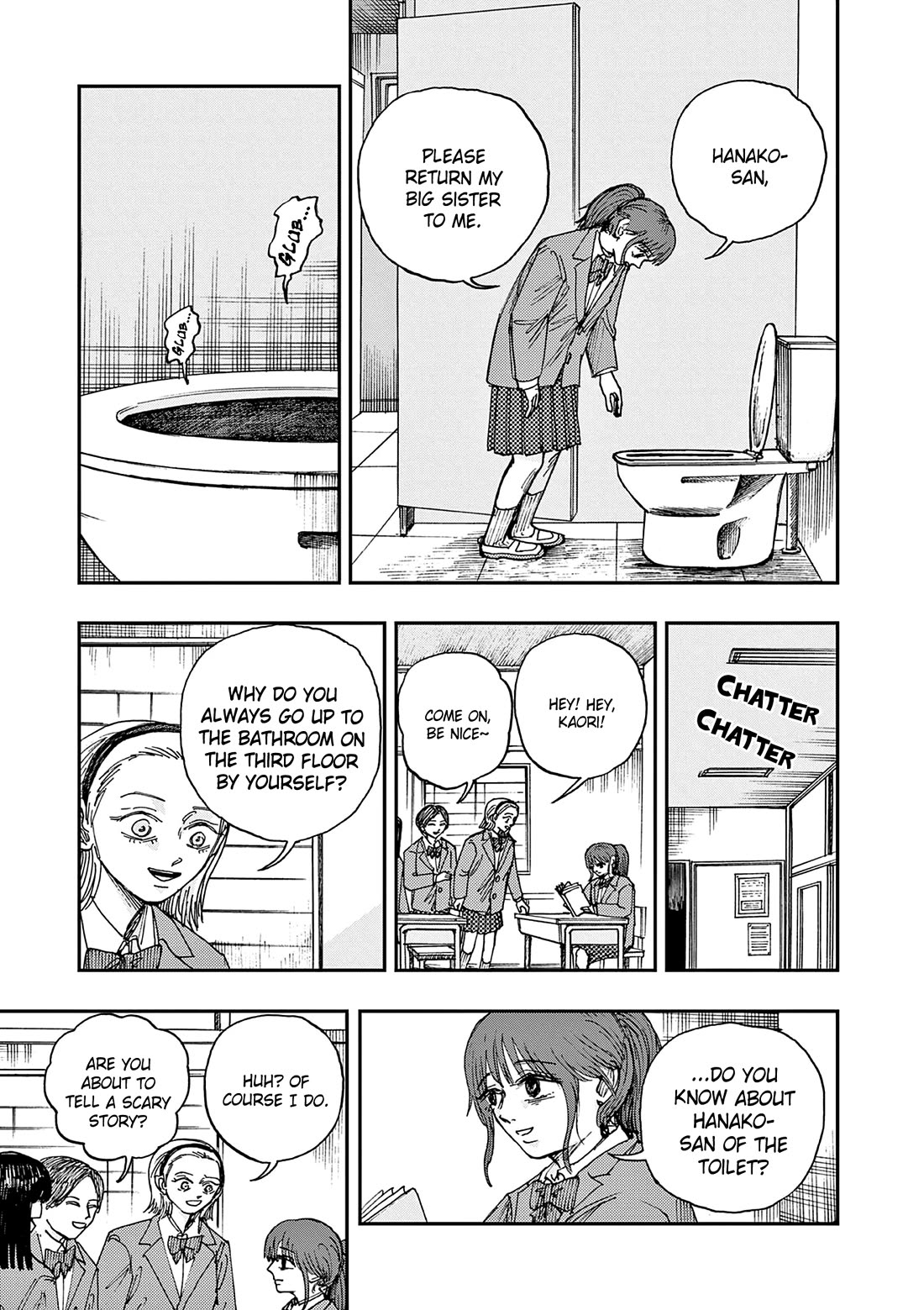 The Hundred Ghost Stories That Led to My Death Chapter 99 page 3 - Chapter 99: Hanako-san of the Toilet