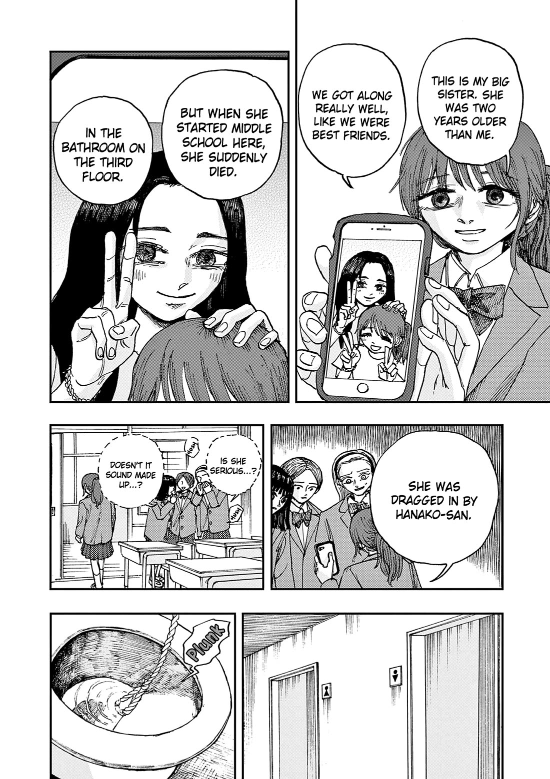 The Hundred Ghost Stories That Led to My Death Chapter 99 page 4 - Chapter 99: Hanako-san of the Toilet