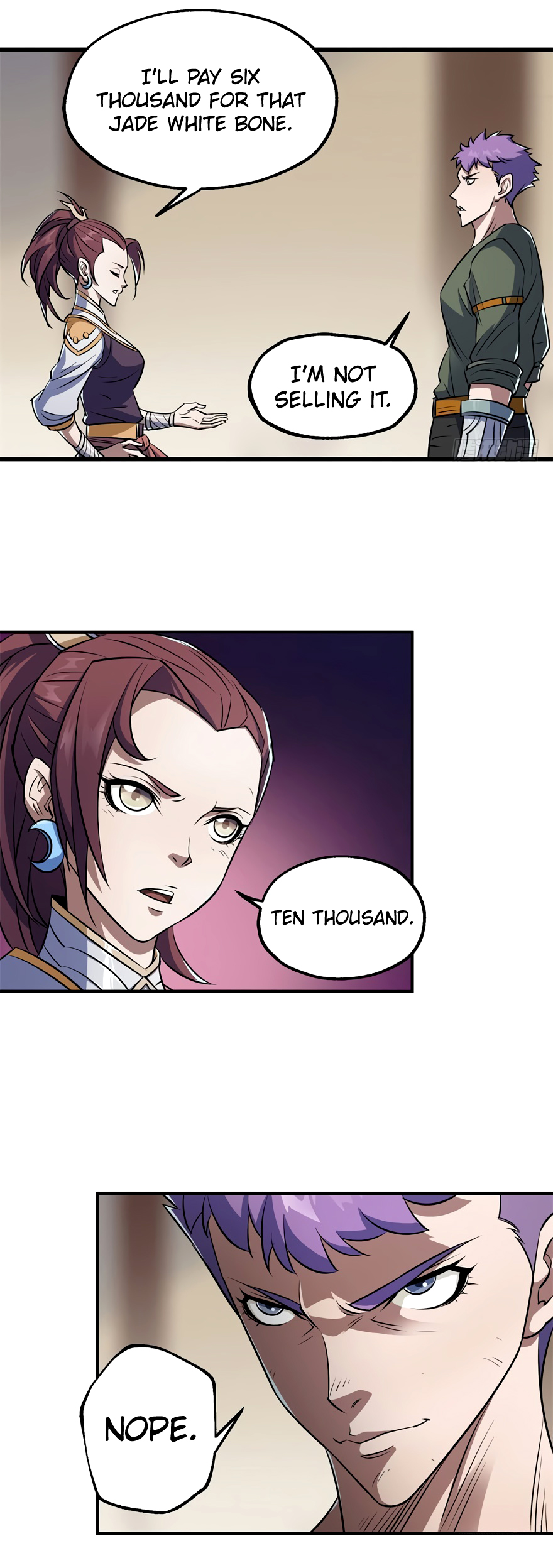 The Hunter Chapter 33 page 8 - Chapter 33: Fight for the Bone