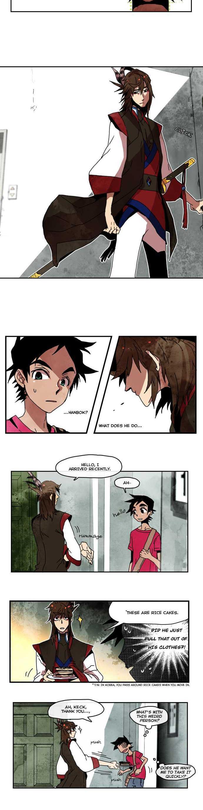 The Hwarang Next Door Chapter 1 page 4 - Chapter 1