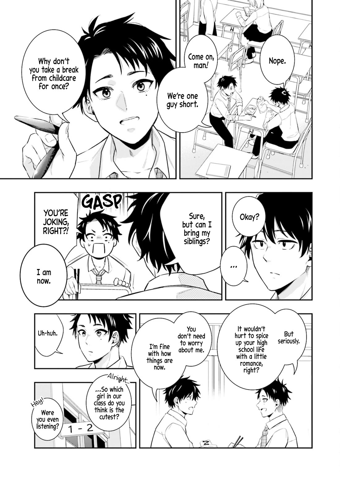 The Ice Princess Wants to be Melted by a Small Patch of Sunlight Chapter 1 page 7 - Chapter 1