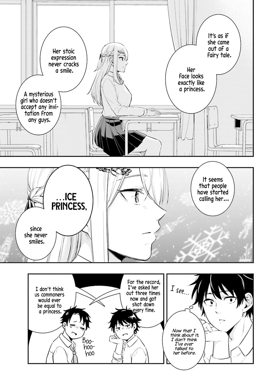The Ice Princess Wants to be Melted by a Small Patch of Sunlight Chapter 1 page 9 - Chapter 1