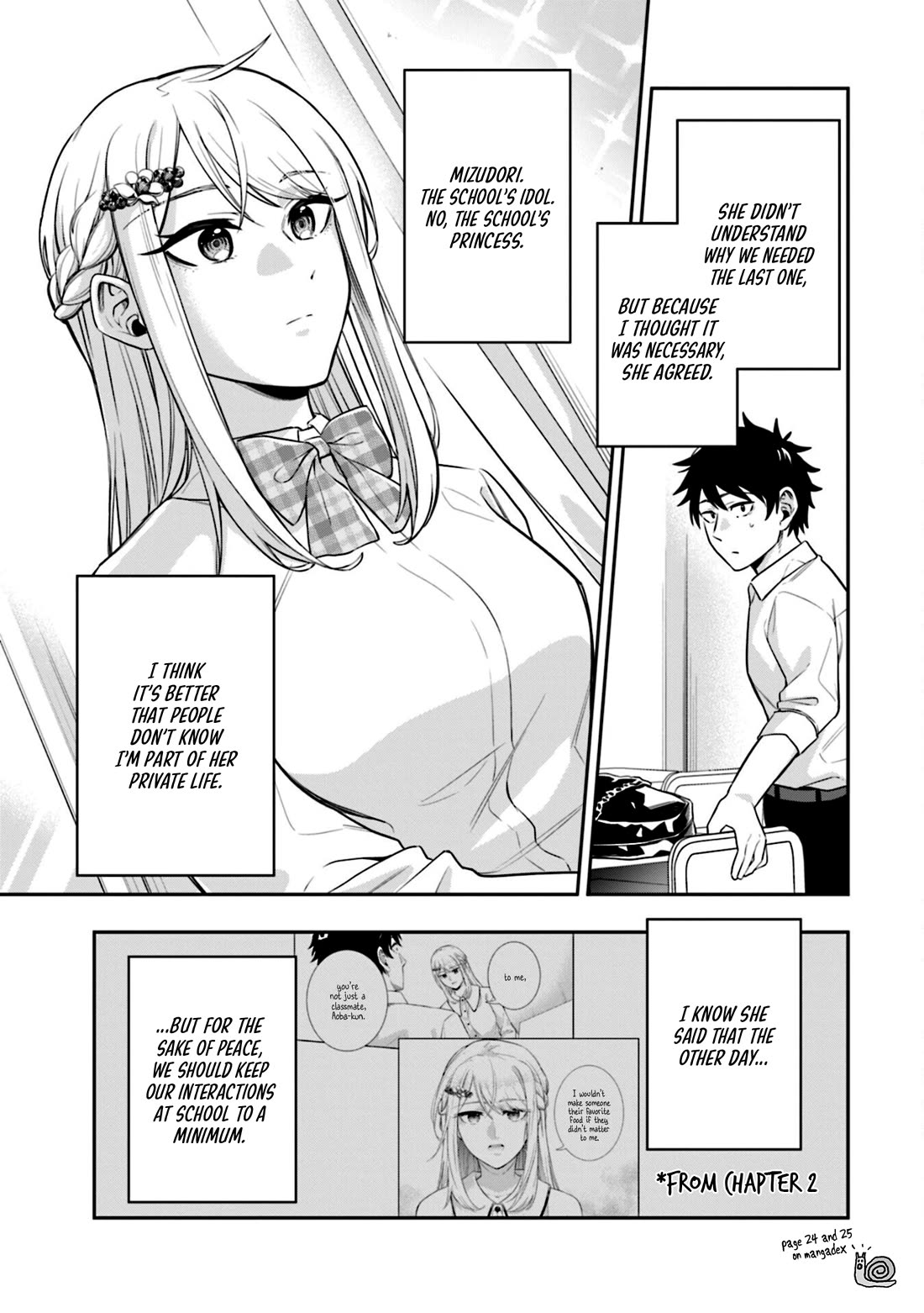 The Ice Princess Wants to be Melted by a Small Patch of Sunlight Chapter 3 page 3 - Chapter 3
