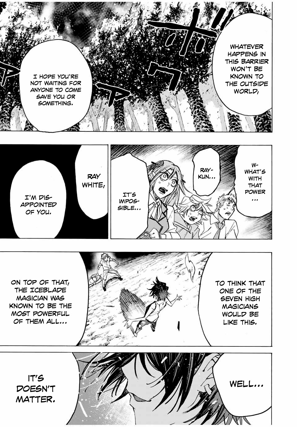 The Iceblade Magician Rules Over the World Chapter 20 page 14 - Chapter 20: Just defense