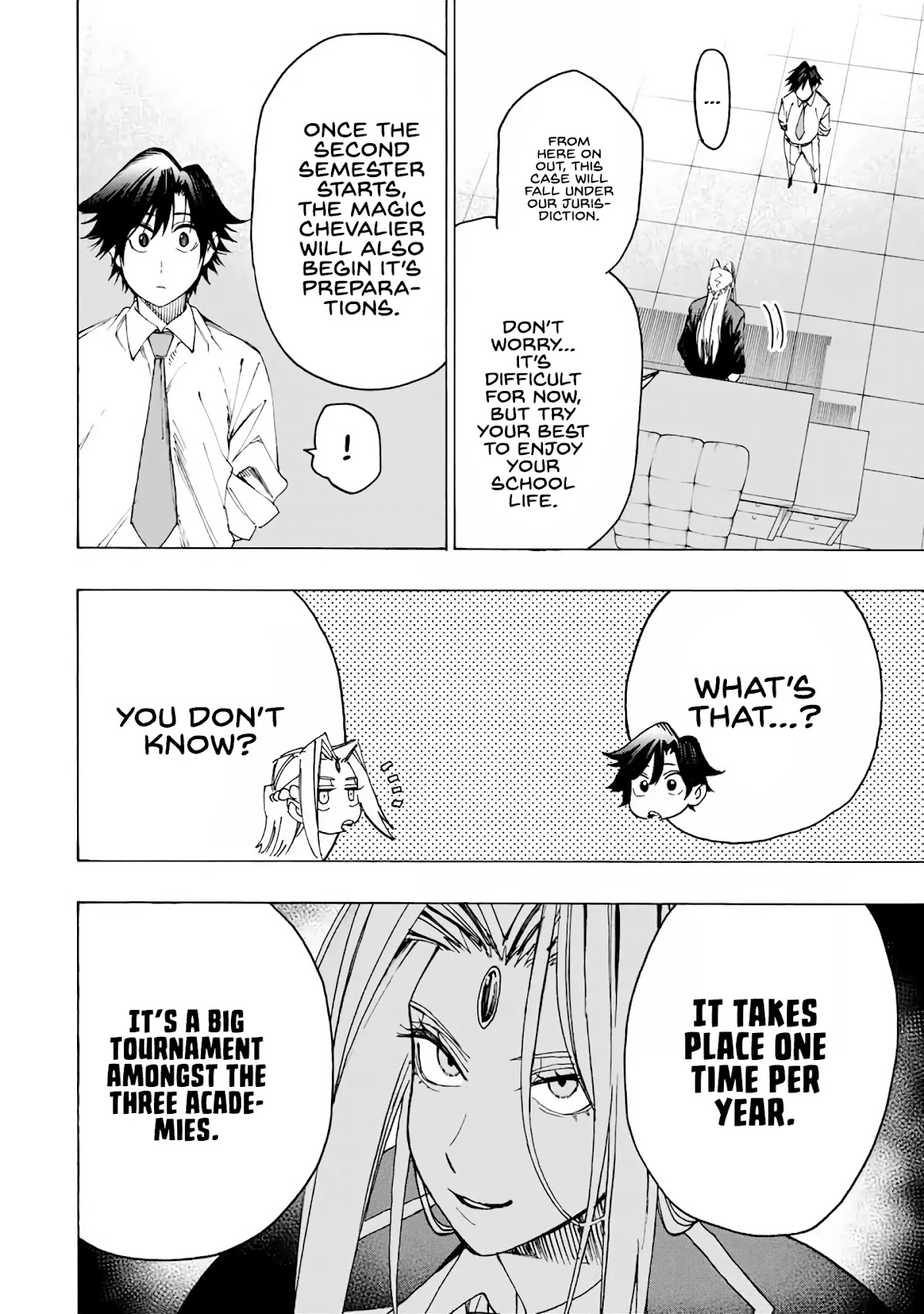 The Iceblade Magician Rules Over the World Chapter 25 page 11 - Chapter 25: New homeroom teacher