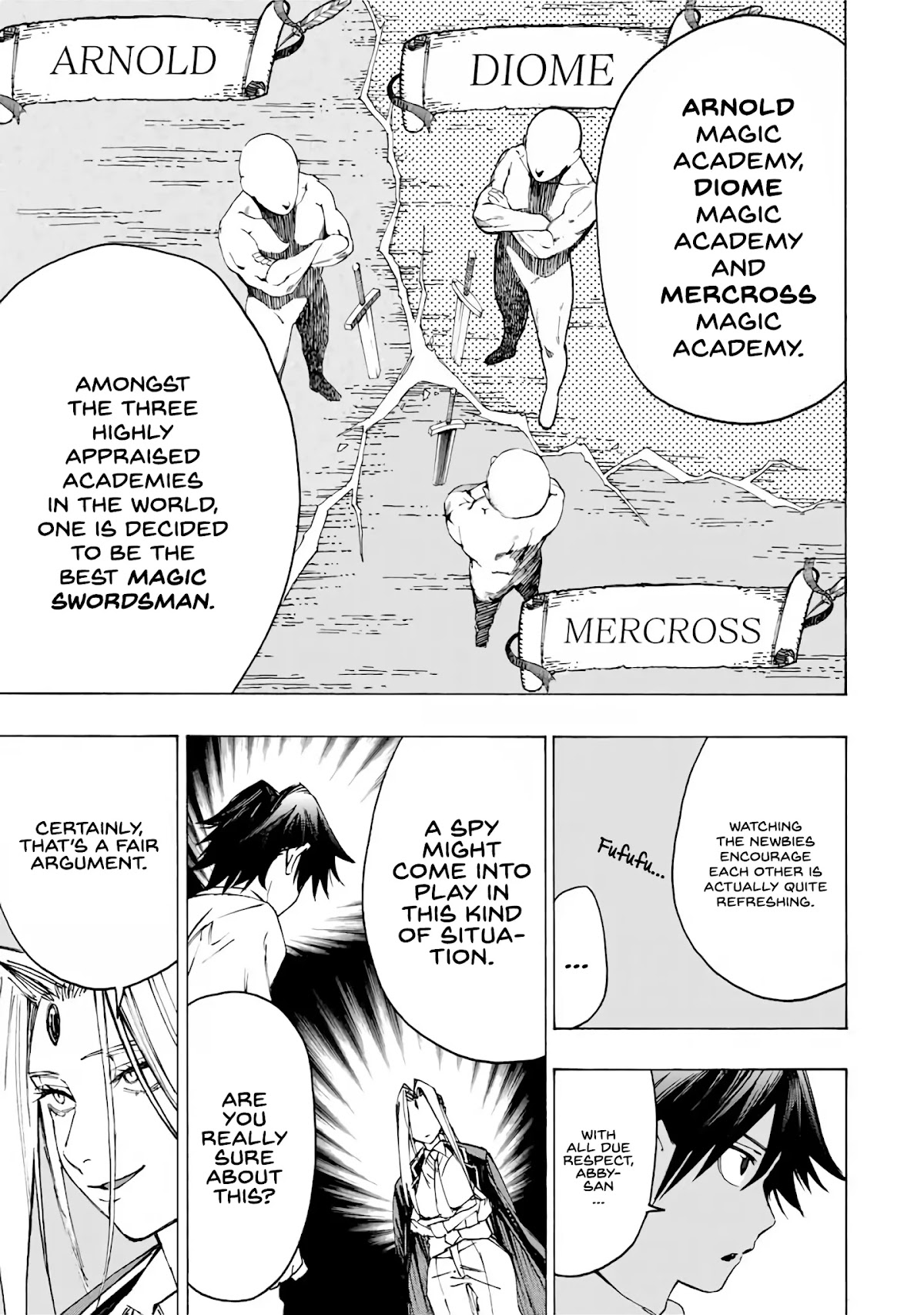 The Iceblade Magician Rules Over the World Chapter 25 page 12 - Chapter 25: New homeroom teacher