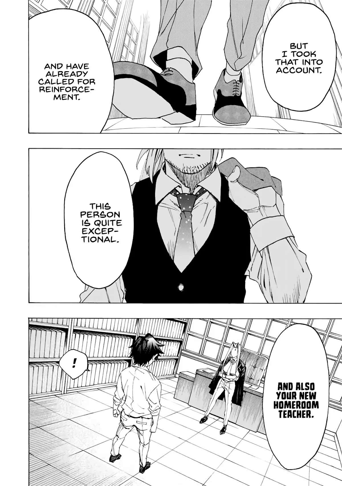 The Iceblade Magician Rules Over the World Chapter 25 page 13 - Chapter 25: New homeroom teacher