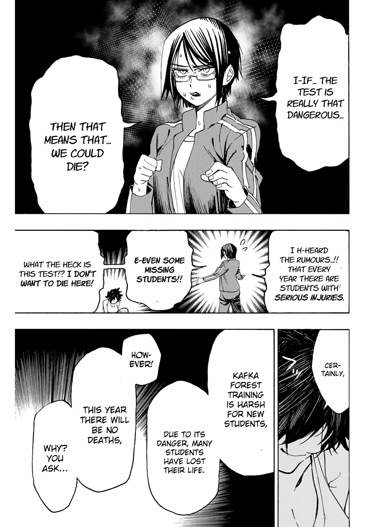 The Iceblade Magician Rules Over the World Chapter 3 page 8 - Chapter 3: Kafka Forest