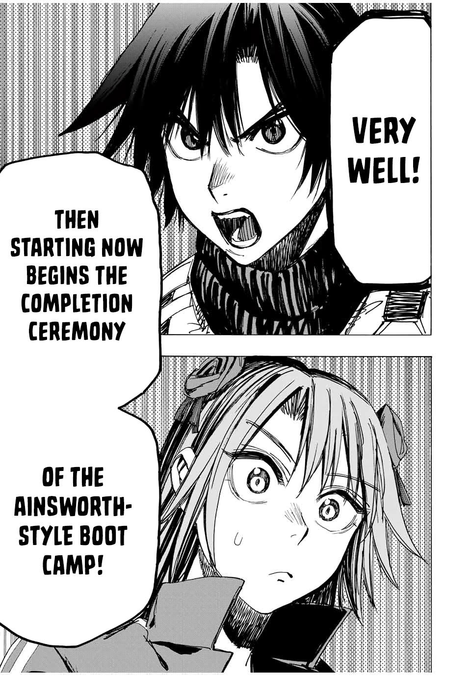 The Iceblade Magician Rules Over the World Chapter 39 page 9 - Chapter 39: The Completion Ceremony of the Ainsworth Style Boot Camp
