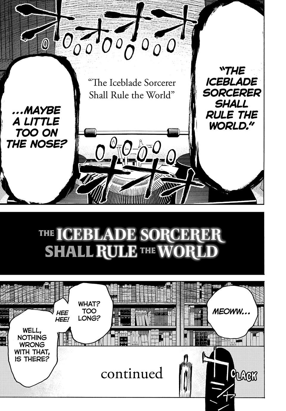 The Iceblade Magician Rules Over the World Chapter 62 page 19 - Chapter 62