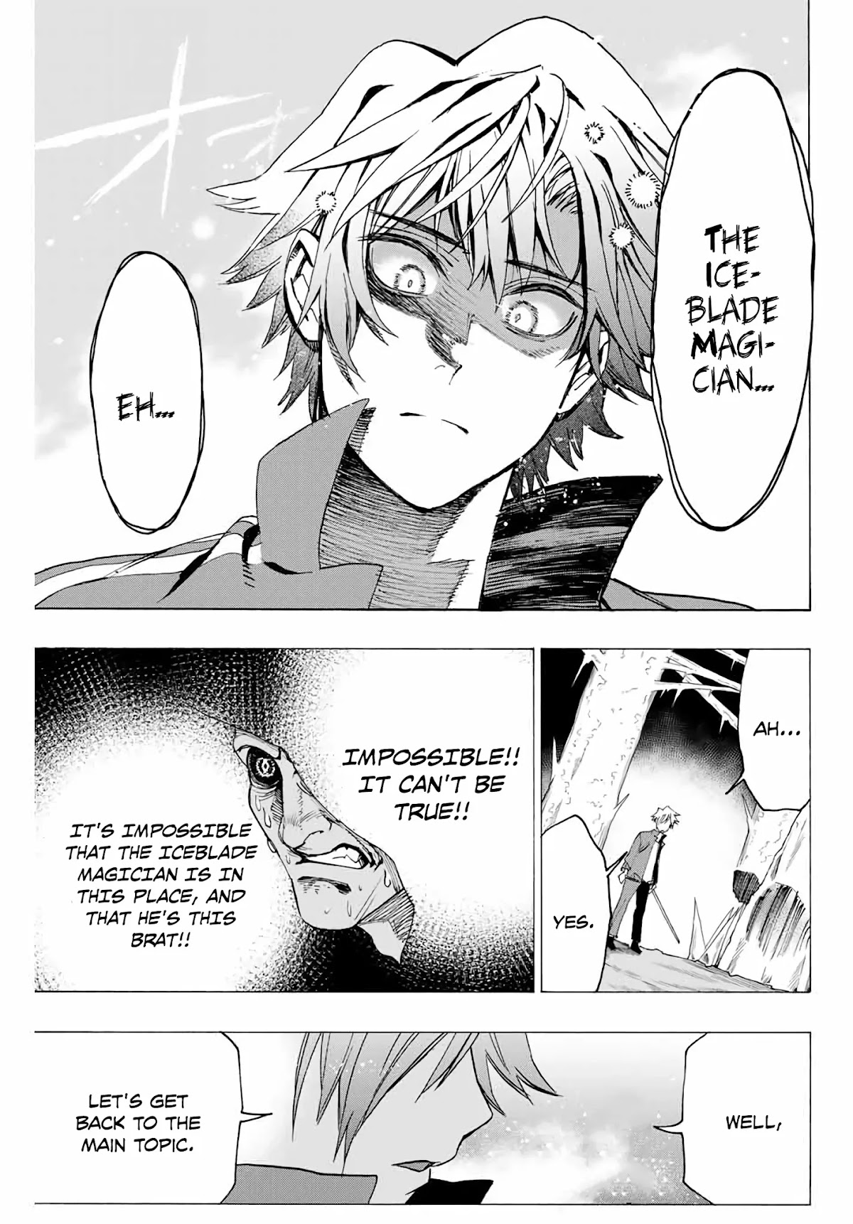 The Iceblade Magician Rules Over the World Chapter 9 page 6 - Chapter 9: Bloody Ice