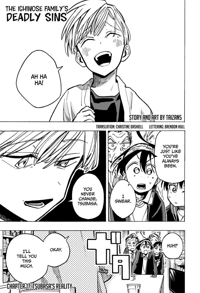 The Ichinose Family's Deadly Sins Chapter 17 page 1 - Chapter 17