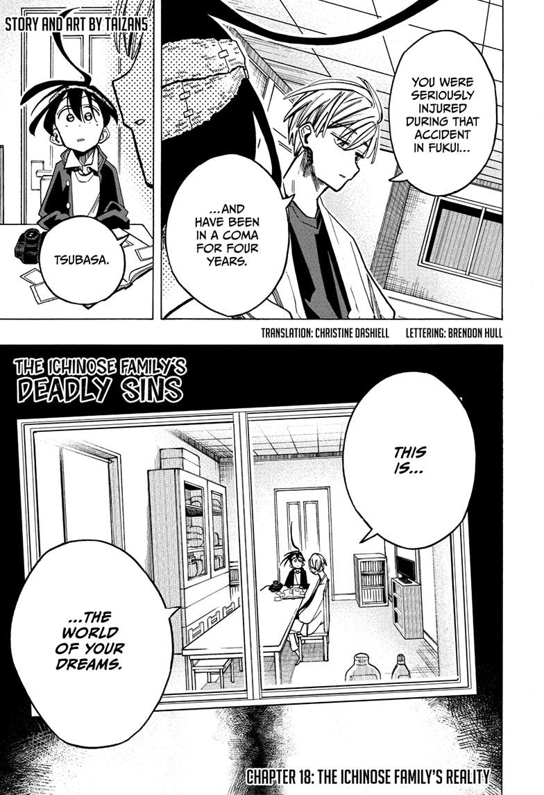The Ichinose Family's Deadly Sins Chapter 18 page 1 - Chapter 18