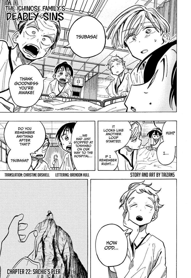 The Ichinose Family's Deadly Sins Chapter 22 page 1 - Chapter 22